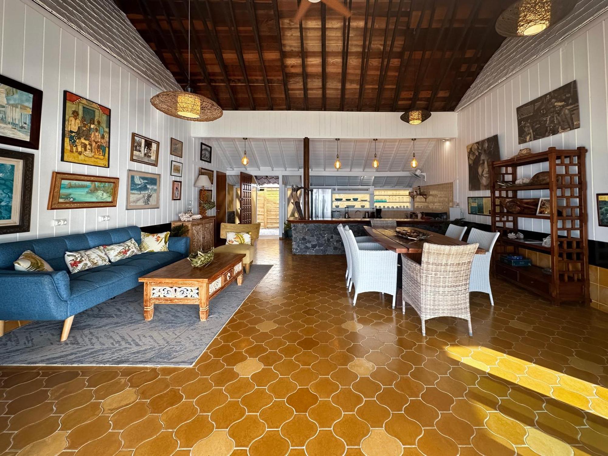 Chez Jay Moorea Beach House Villa Maharepa  ภายนอก รูปภาพ