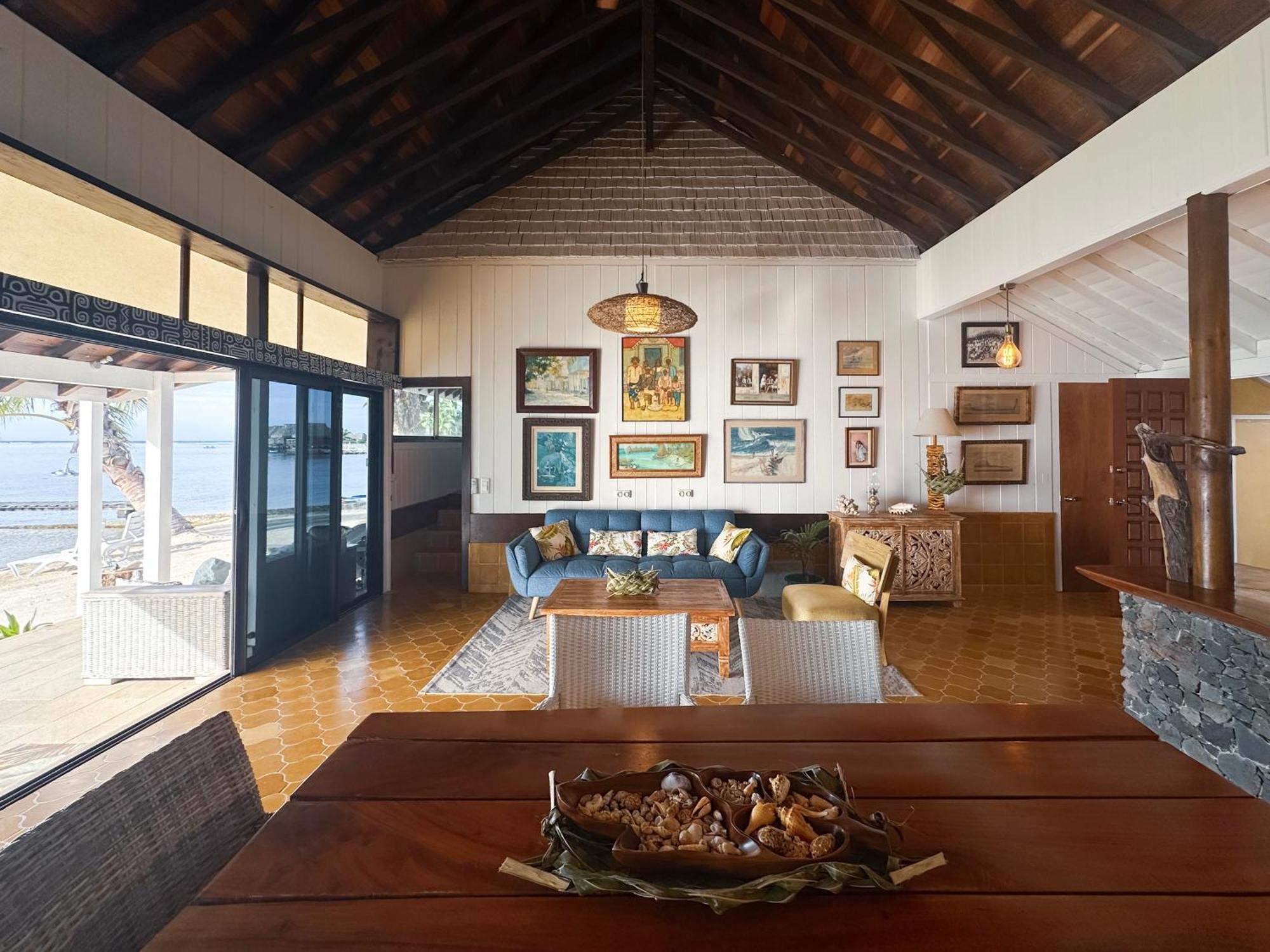 Chez Jay Moorea Beach House Villa Maharepa  ภายนอก รูปภาพ